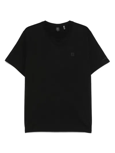 MOOSE KNUCKLES LOGO-PATCH T-SHIRT
