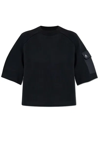Moose Knuckles Logo Plaque T In 黑色
