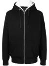 Moose Knuckles Classic Bunny Hoodie Sweatshirt In Black