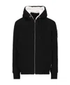 Moose Knuckles Classic Bunny Hoodie Sweatshirt In Black