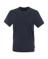 Moose Knuckles Logo-patch T-shirt In Black