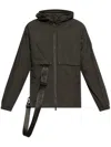 Moose Knuckles Long-sleeved Casual Jacket In Black