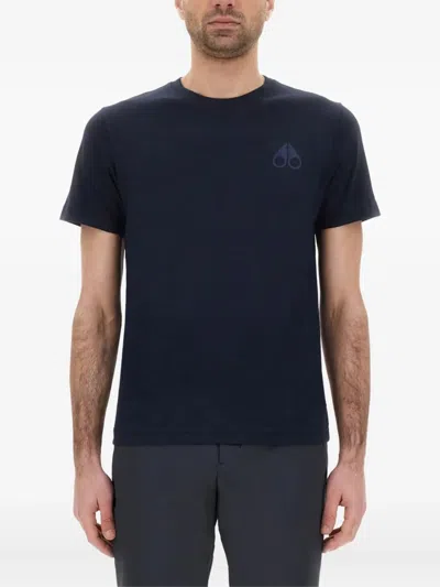 MOOSE KNUCKLES LOGO-PRINT T-SHIRT