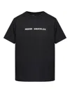 Moose Knuckles Cotton T-shirt Short Sleeves In Black