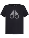 Moose Knuckles Logo-print Cotton T-shirt In Black
