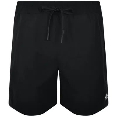 MOOSE KNUCKLES MOOSE KNUCKLES LOGO SWIM SHORTS BLACK