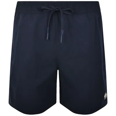 MOOSE KNUCKLES MOOSE KNUCKLES LOGO SWIM SHORTS NAVY