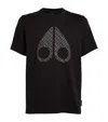 Moose Knuckles Logo-print Cotton T-shirt In Black