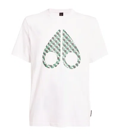 Moose Knuckles Logo T-shirt In White