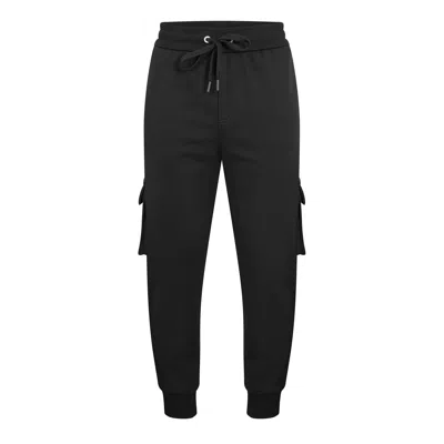Moose Knuckles Logo Track Pants In Black