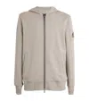Moose Knuckles Hartsfield Zip-up Sweat In Beige