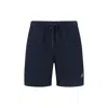 Moose Knuckles Logoed Swim Trunks With Side And Back Pockets
