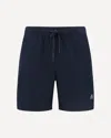Moose Knuckles Logoed Swim Trunks With Side And Back Pockets