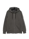 Moose Knuckles 로고 패치 스웨트셔츠 In Gray