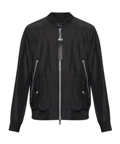 Moose Knuckles Long Sleeve Casual Jacket In Black