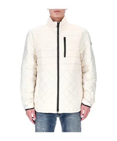 Moose Knuckles Long Sleeve Casual Jacket In White