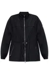 Moose Knuckles Long-sleeved Casual Jacket In Black