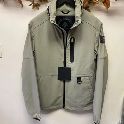 Moose Knuckles Long-sleeved Casual Jacket In Gray
