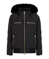 Moose Knuckles Long-sleeved Cotton Clothes In Black