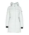 Moose Knuckles Watershed Padded Parka In White