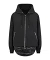Moose Knuckles Long-sleeved Cotton Jacket In Black