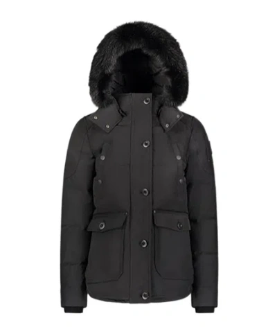 Moose Knuckles Long-sleeved Down Jacket