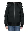 Moose Knuckles Women's Jacket With Logo In Black
