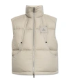 Moose Knuckles Long-sleeved Down Jacket In Neutral