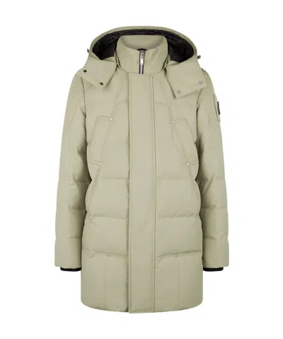 Moose Knuckles Long-sleeved Down Jacket In Nude | ModeSens