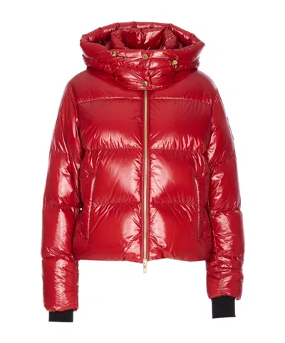 MOOSE KNUCKLES LONG-SLEEVED DOWN JACKET
