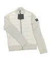 Moose Knuckles Long-sleeved Down Jacket In White