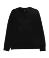 Moose Knuckles Long-sleeved Sweater In Black