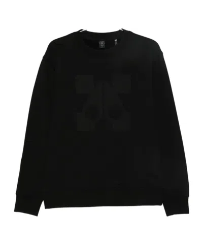 Moose Knuckles Long-sleeved Sweater In Black
