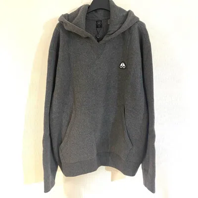 Moose Knuckles Long-sleeved Sweater In Black