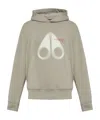 Moose Knuckles Logo-print Hoodie In Nude