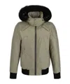 Moose Knuckles Original Ballistic Bomber Neoshear In Gray