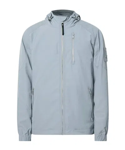 Moose Knuckles Long-sleeved Casual Jacket In Blue