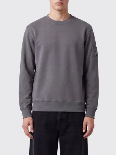 Moose Knuckles Long-sleeved Pure Cotton Crewneck Sweatshirt In Multi