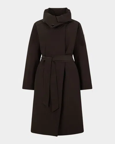 MOOSE KNUCKLES LONSDALE LONG WRAP JACKET