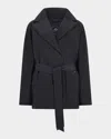 Moose Knuckles Lonsdale Short Wrap Jacket In Black
