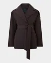 Moose Knuckles Lonsdale Short Wrap Jacket In Brown