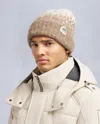 Moose Knuckles Luna Knit Beanie In Brown