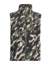 Moose Knuckles Man Puffer Military Green Size L Polyester, Cotton In Green