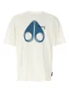 Moose Knuckles Short Sleeve Maurice T Shirt Milky Way In White