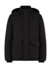 Moose Knuckles Greystone 3q Down Jacket In Black