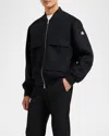 Moose Knuckles Men's Alder Bomber Jacket In Black