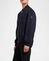 Moose Knuckles Men's Alder Bomber Jacket In Navy Wnavy