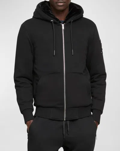 Moose Knuckles Men & Apos;s Classic Bunny 3 Hooded Jacket In Black