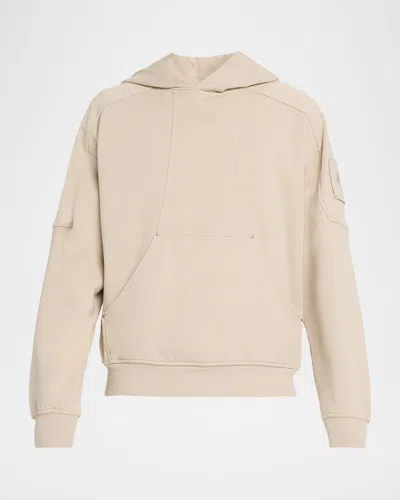 Moose Knuckles Men & Apos;s Downtown French Terry Hoodie In Neutral