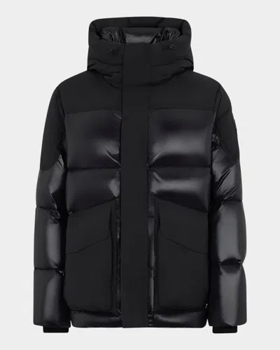 Moose Knuckles Men's Briar 3q Puffer Jacket In Black